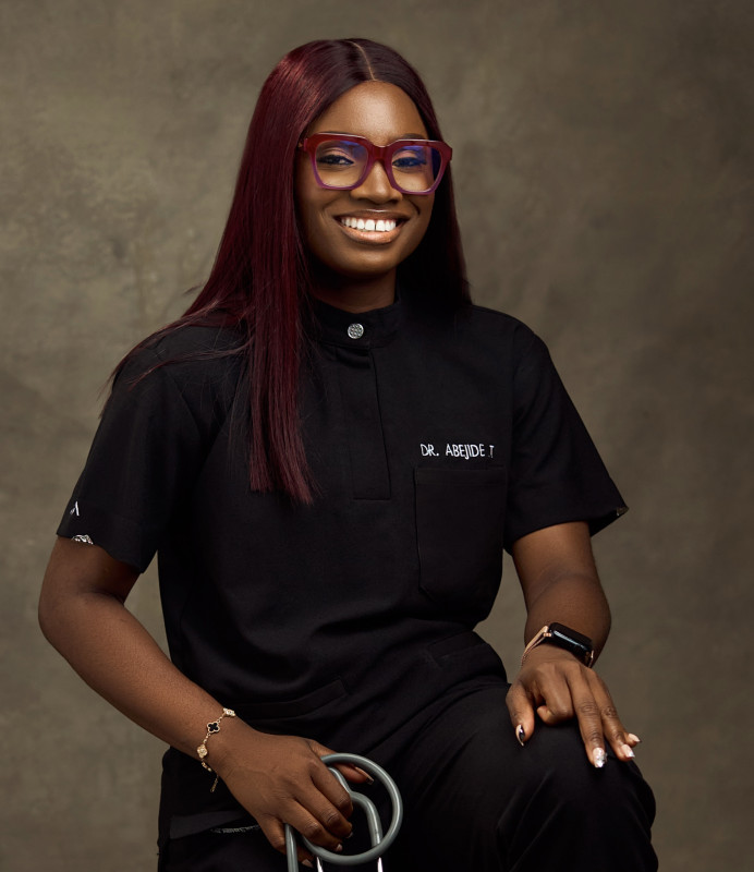 AA plain bishops collar scrubs