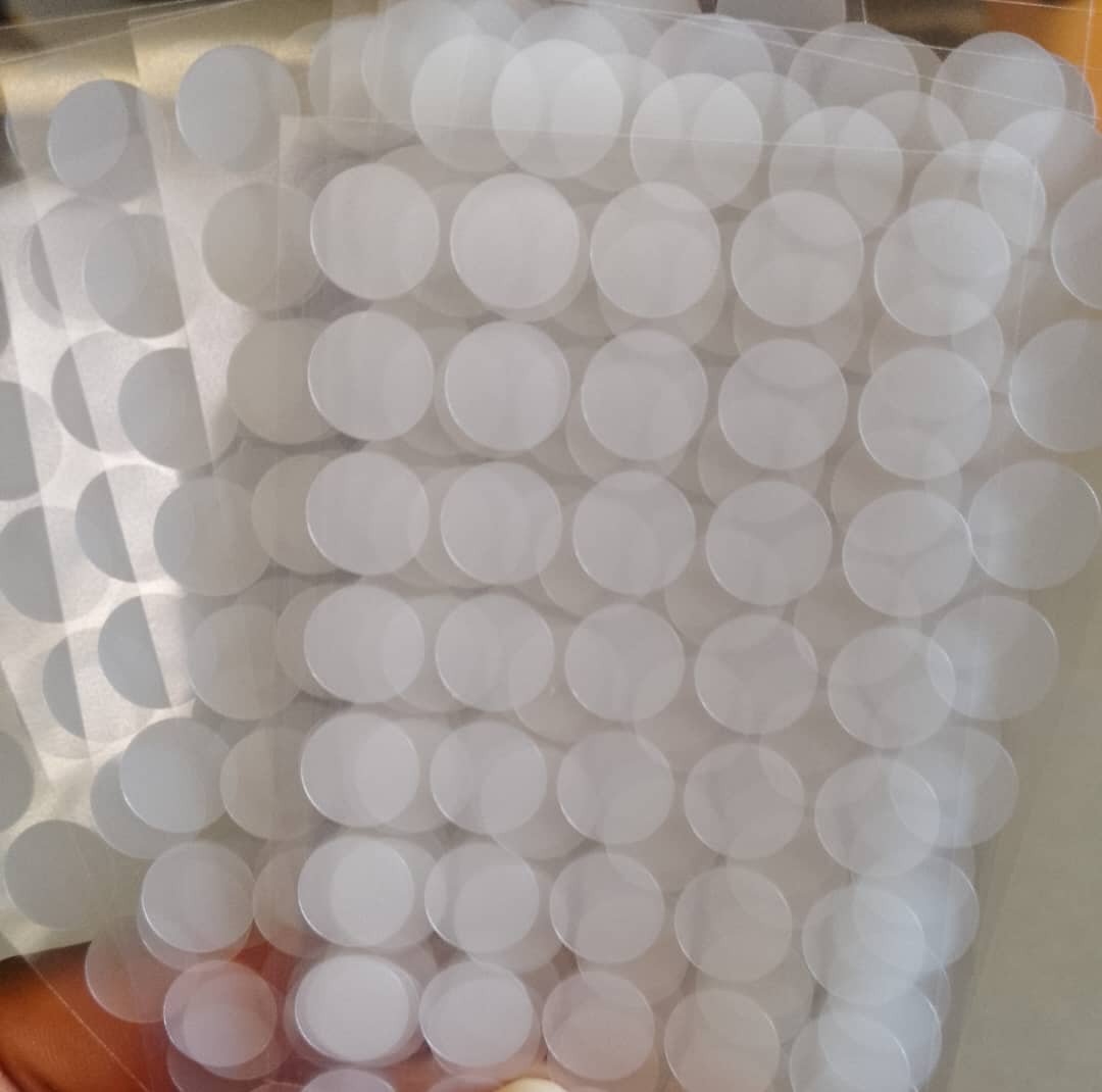 Transparent pimples patch