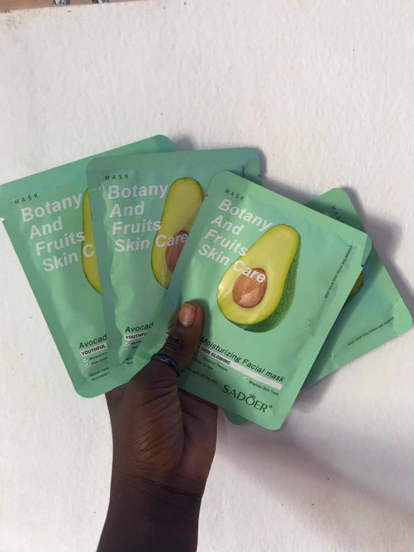 Hydrating Avocado Face Mask Sheet